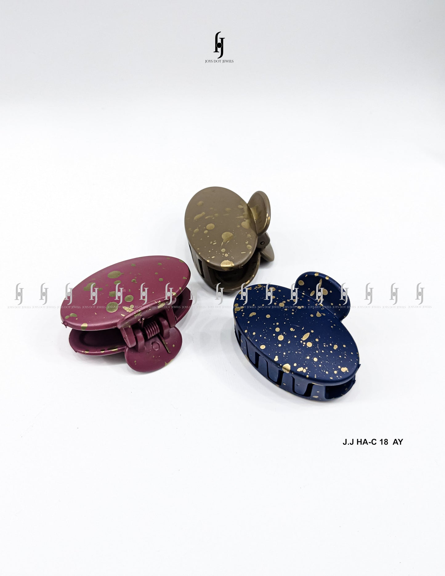 Oval Hair Claw Clip