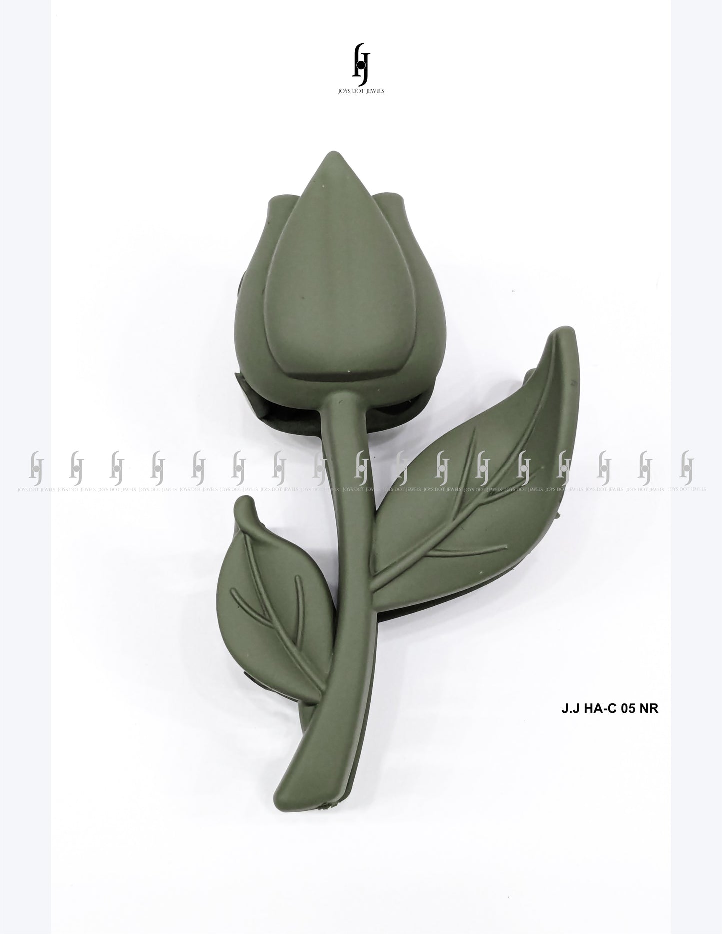 Tulip Bloom Hair Claw Clips