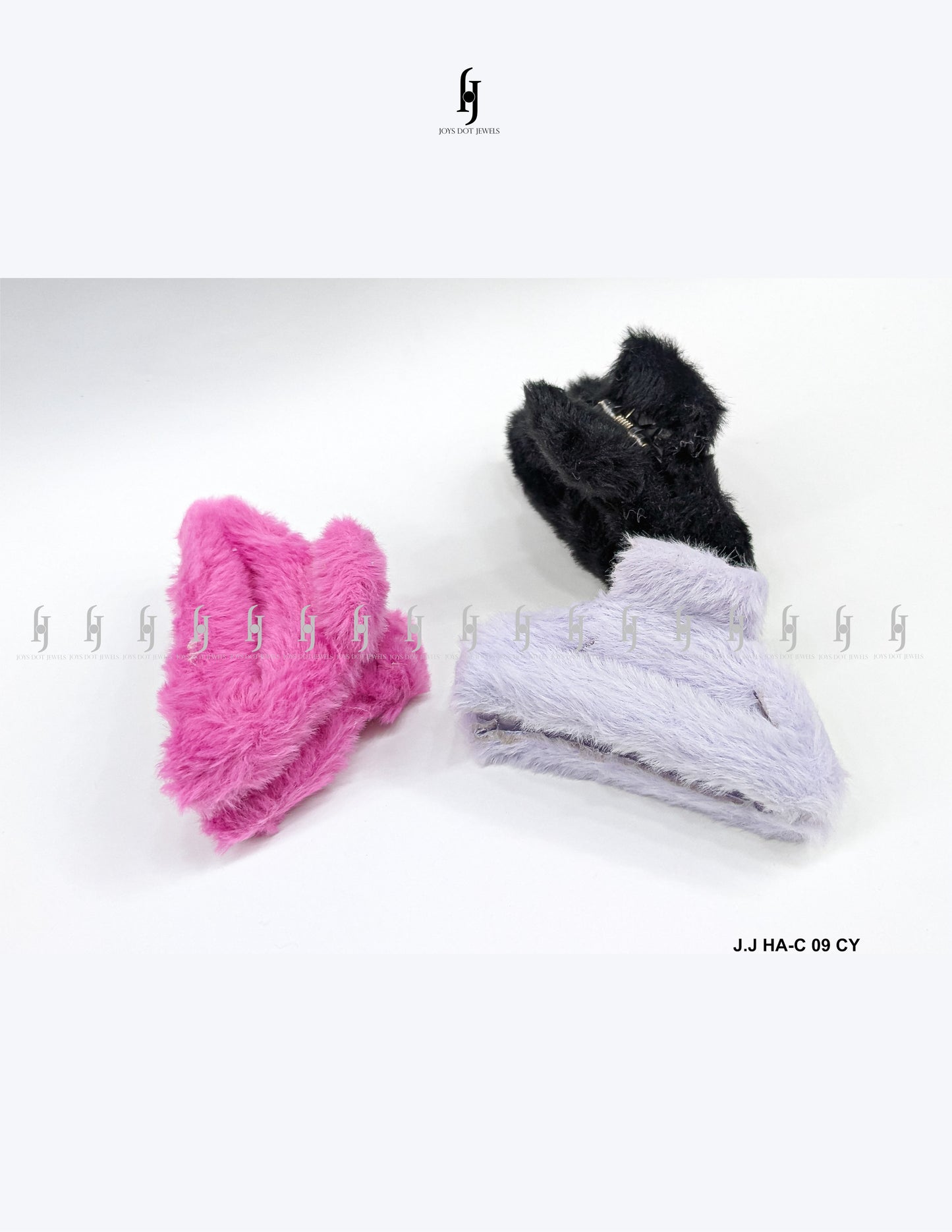 Cozy Faux Fur Hair Claw Clip