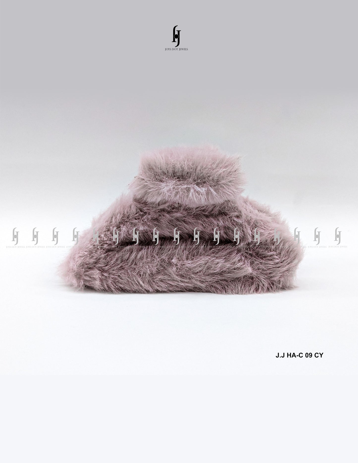 Cozy Faux Fur Hair Claw Clip