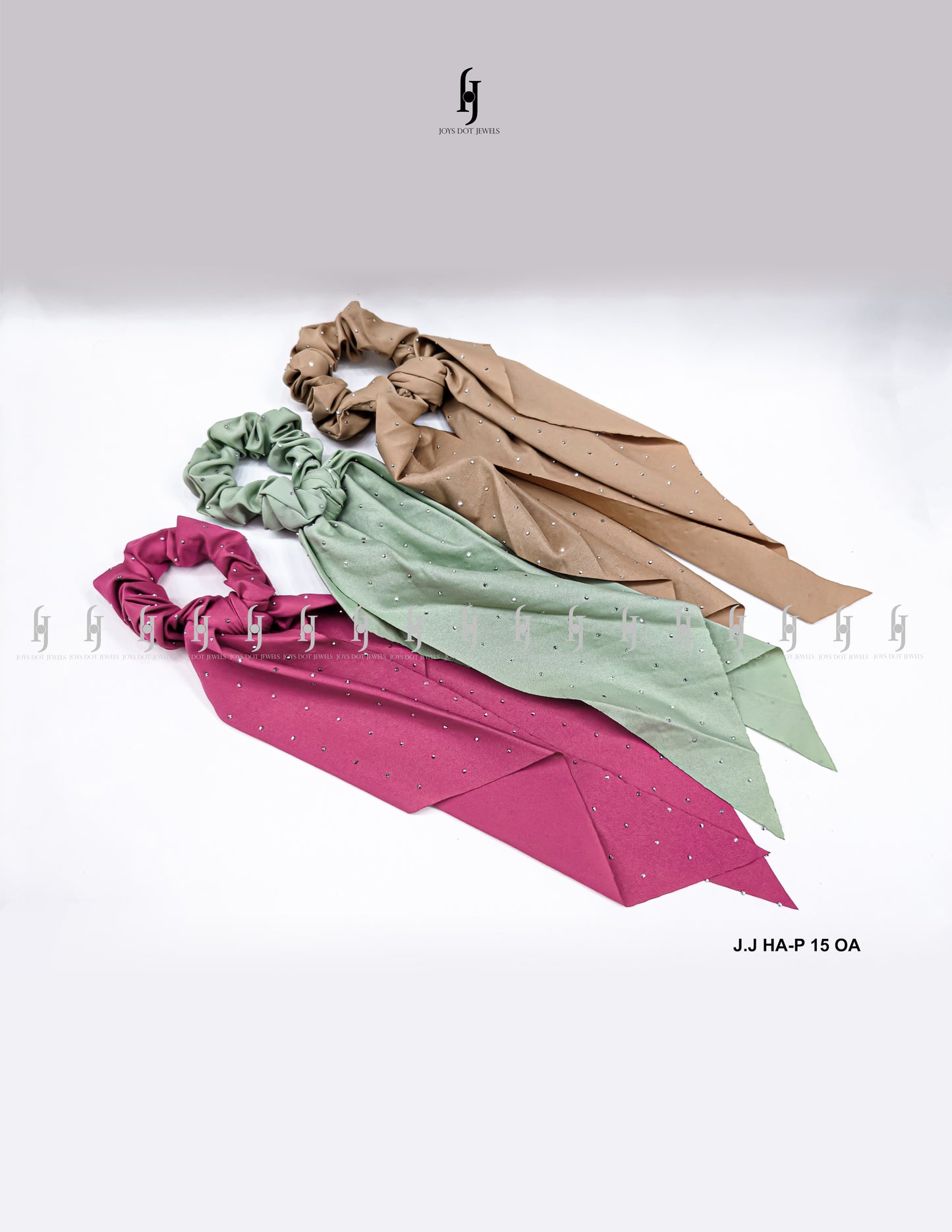 Starlit Ribbon Scrunchies