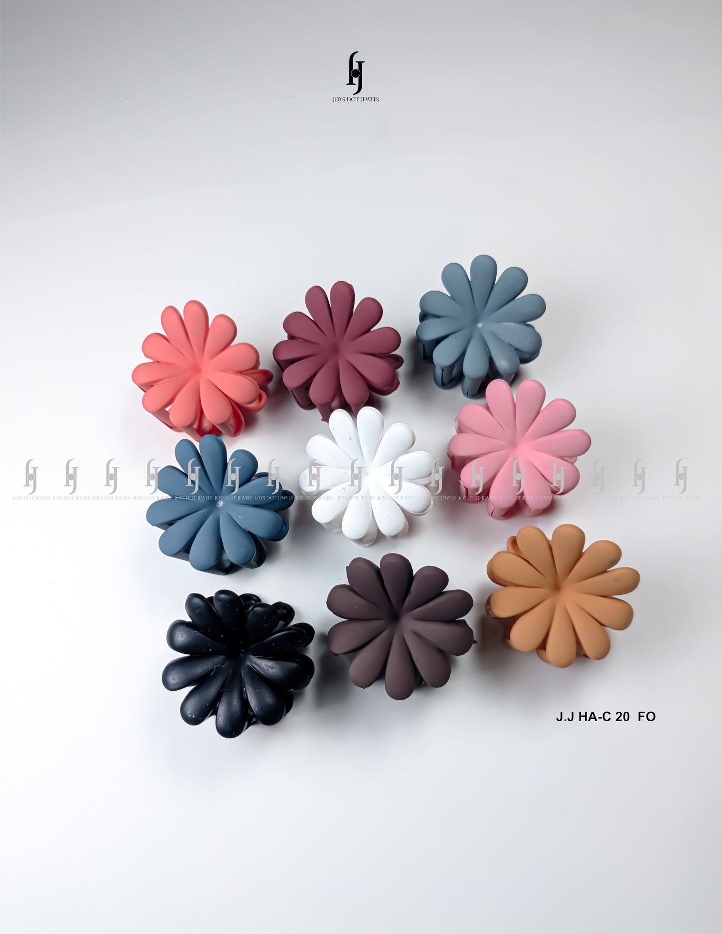 Mini Flower Hair Claw Clips
