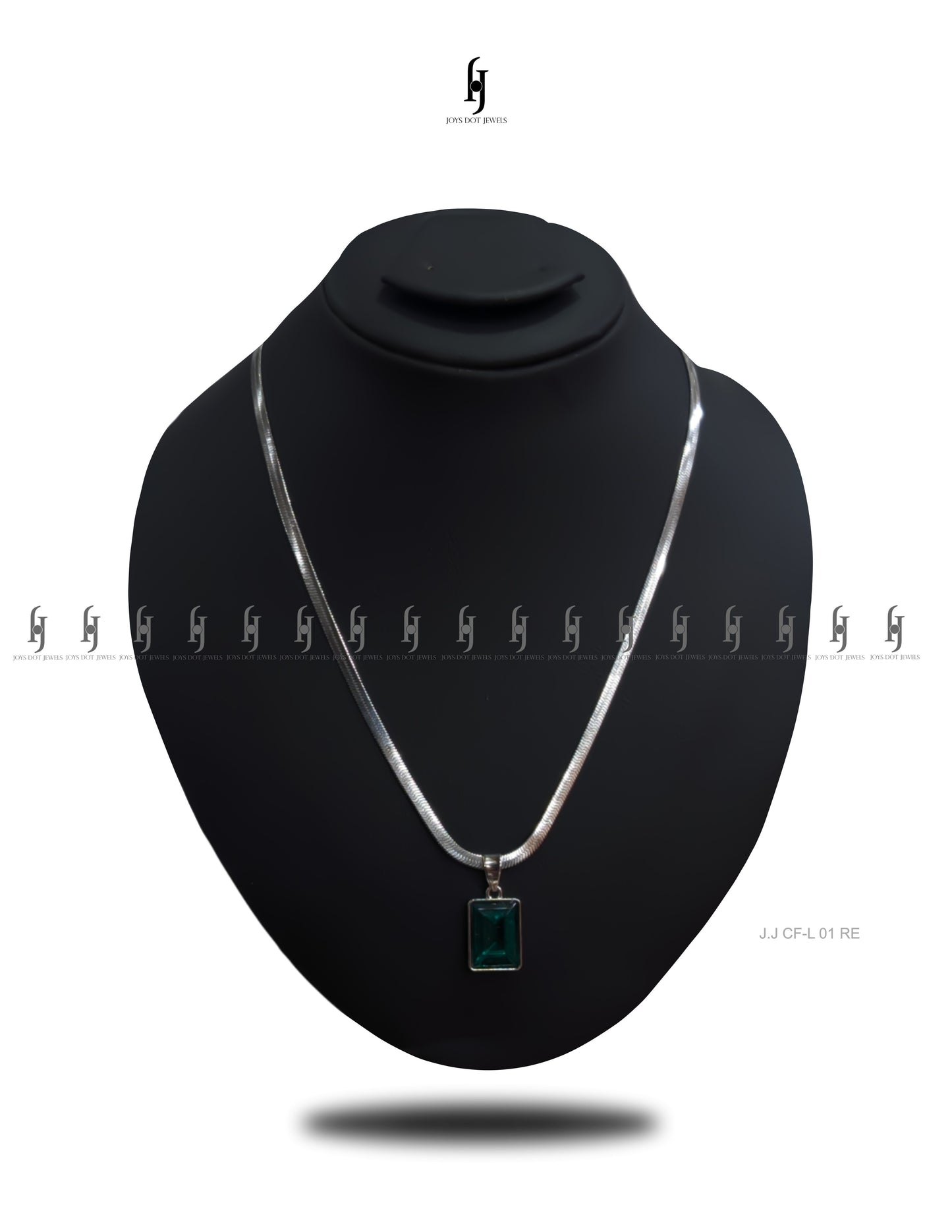Beautiful Red Stone Squre Pendant