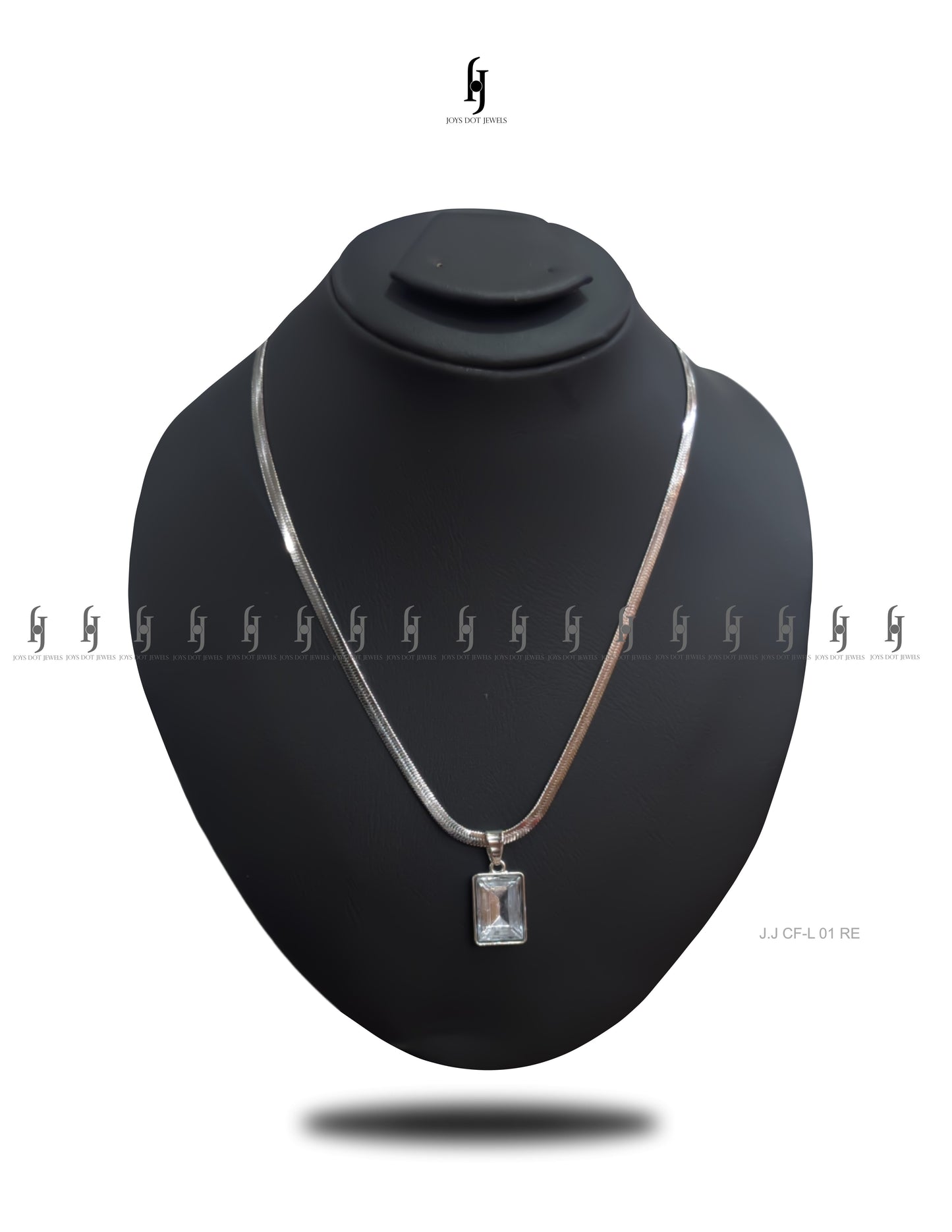 Beautiful Red Stone Squre Pendant