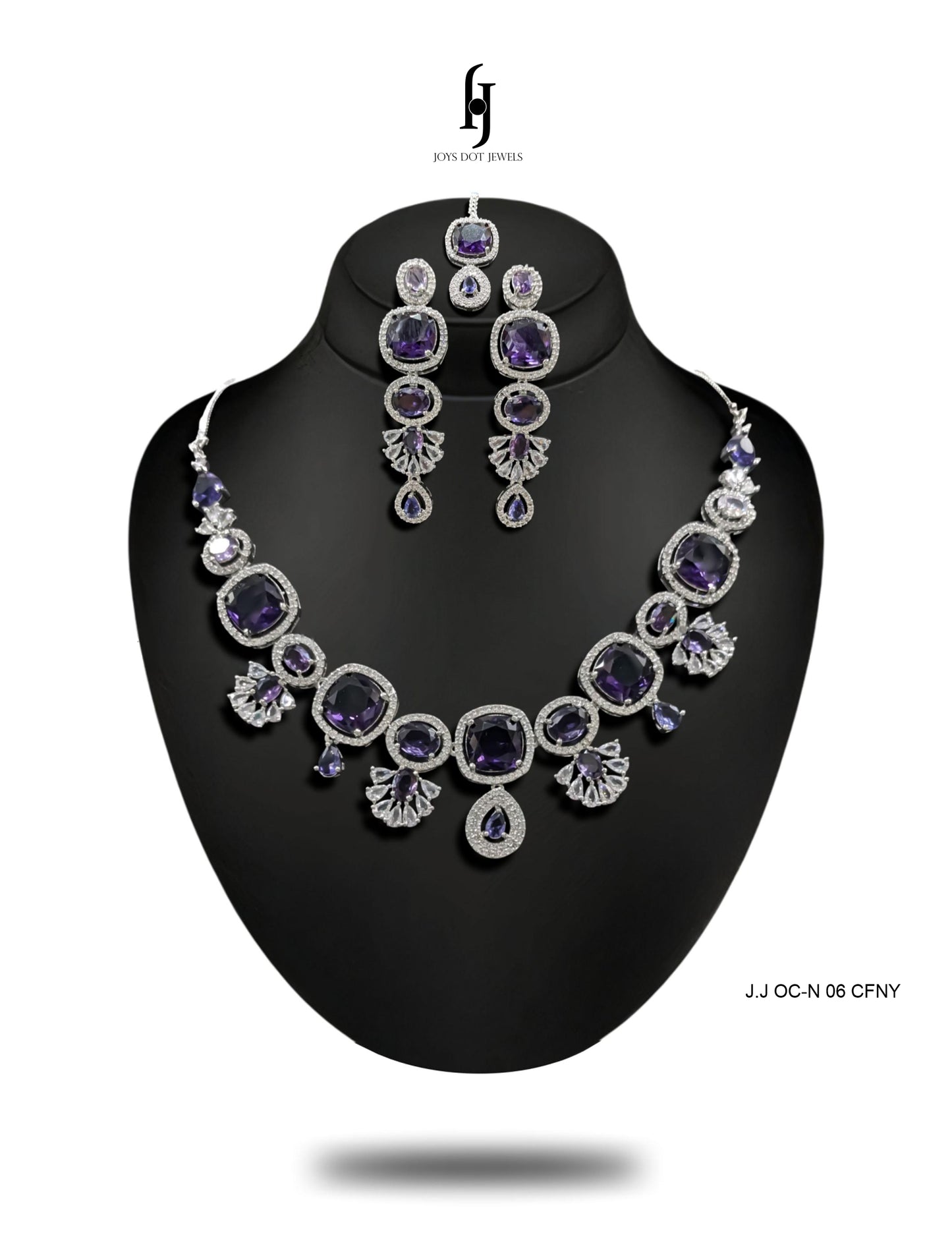 One-Carat Oval Diamond Ruby Necklace with Earrings