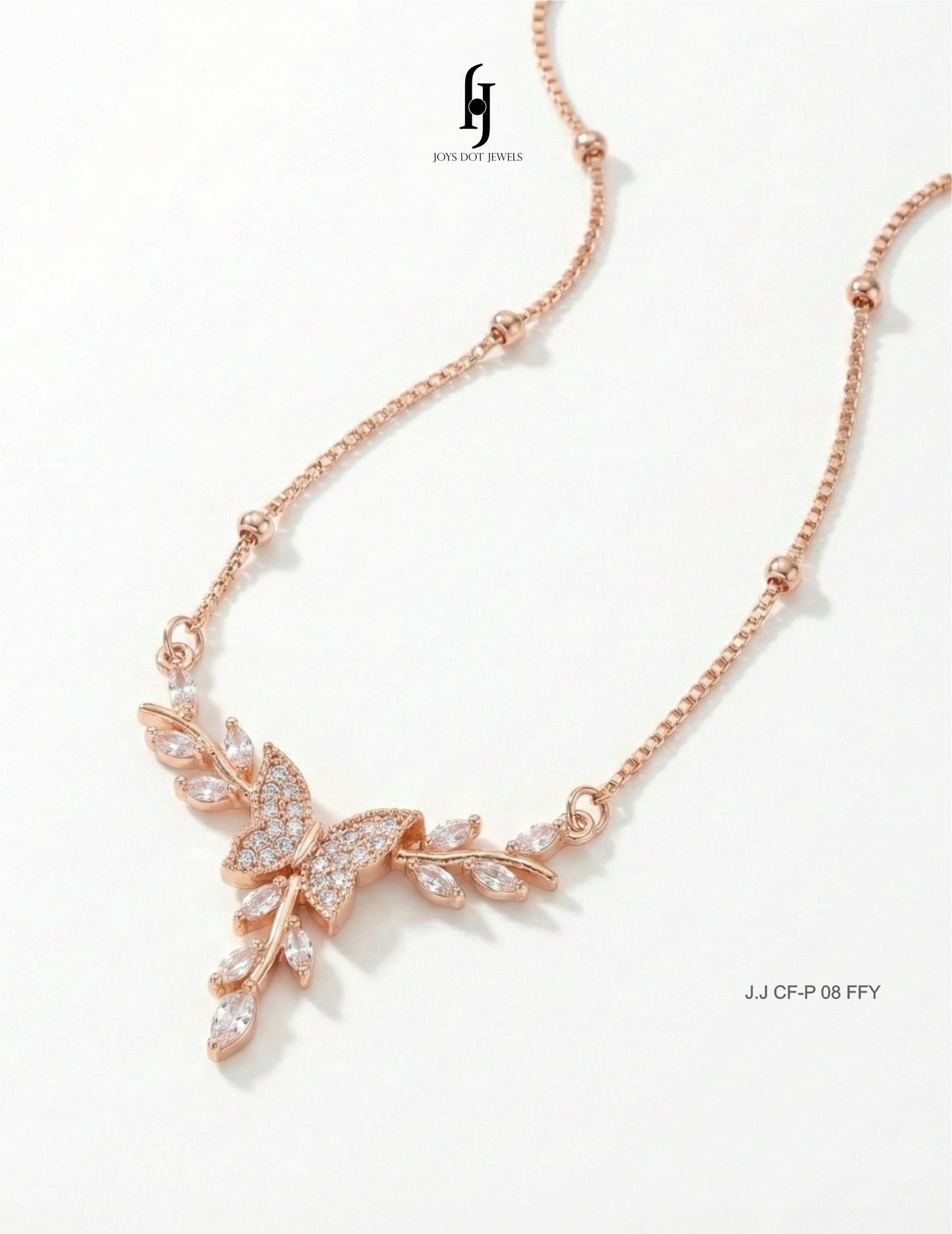 Crystal Butterfly Pendant