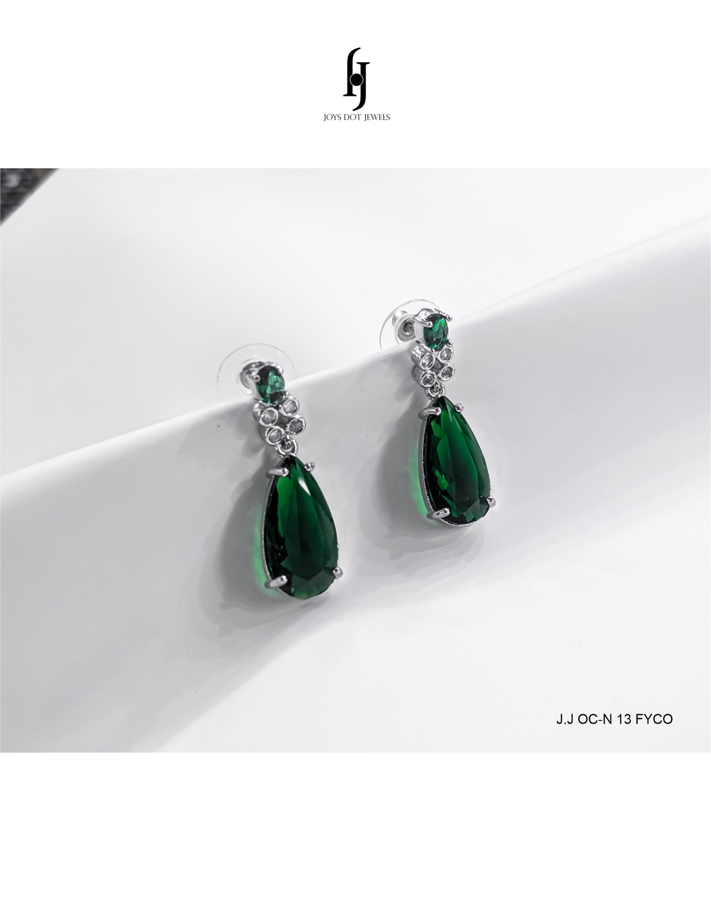 Pure One-Carat Teardrop Necklace Set