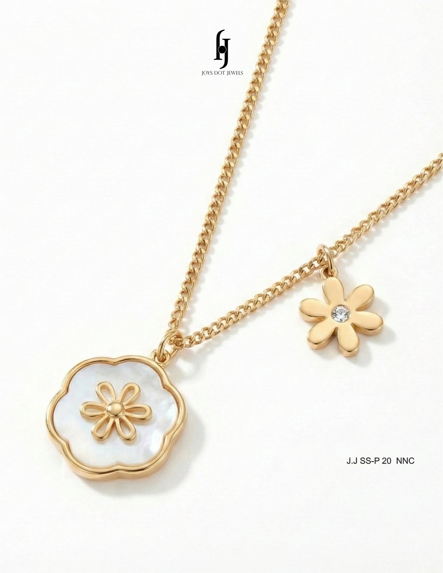 Dual Flower Pendant