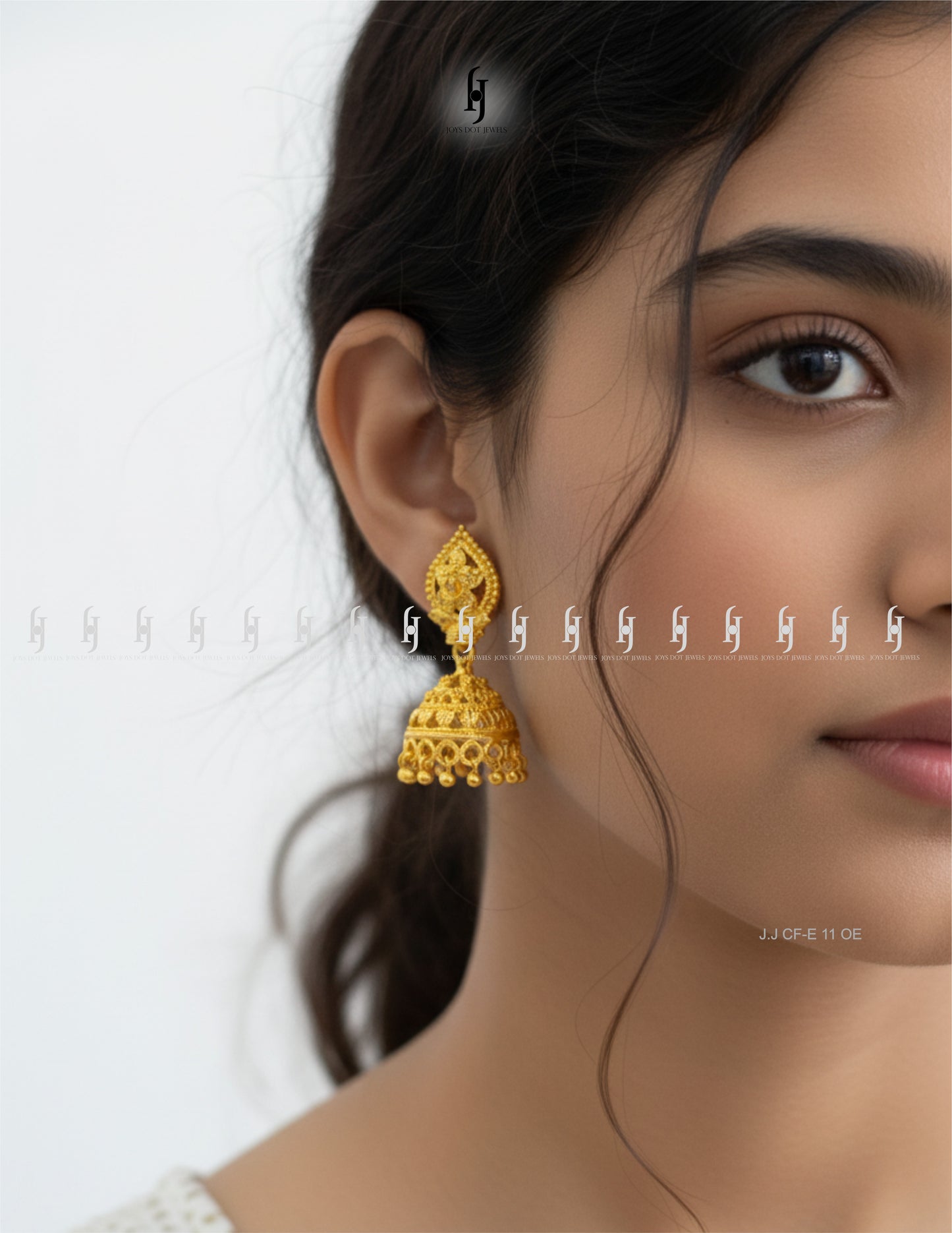 Opulent Gold Jhumki