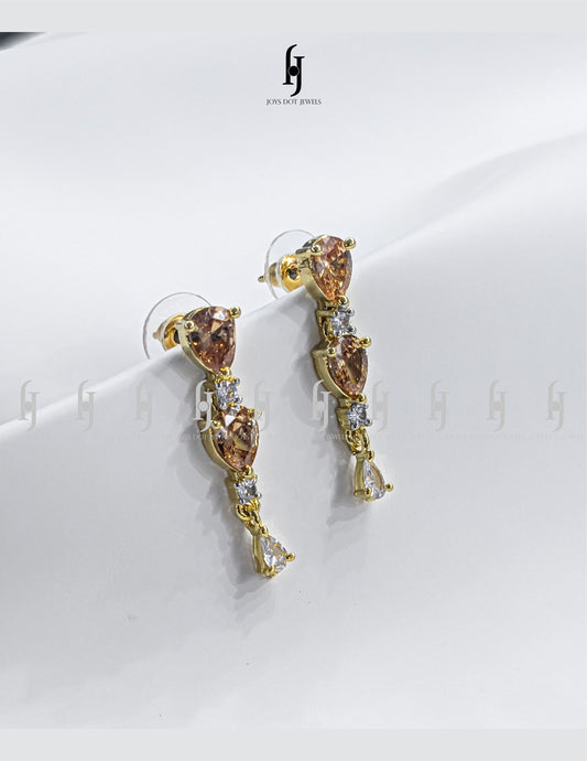 Indian One-Carat Heart Gemstone Necklace Set