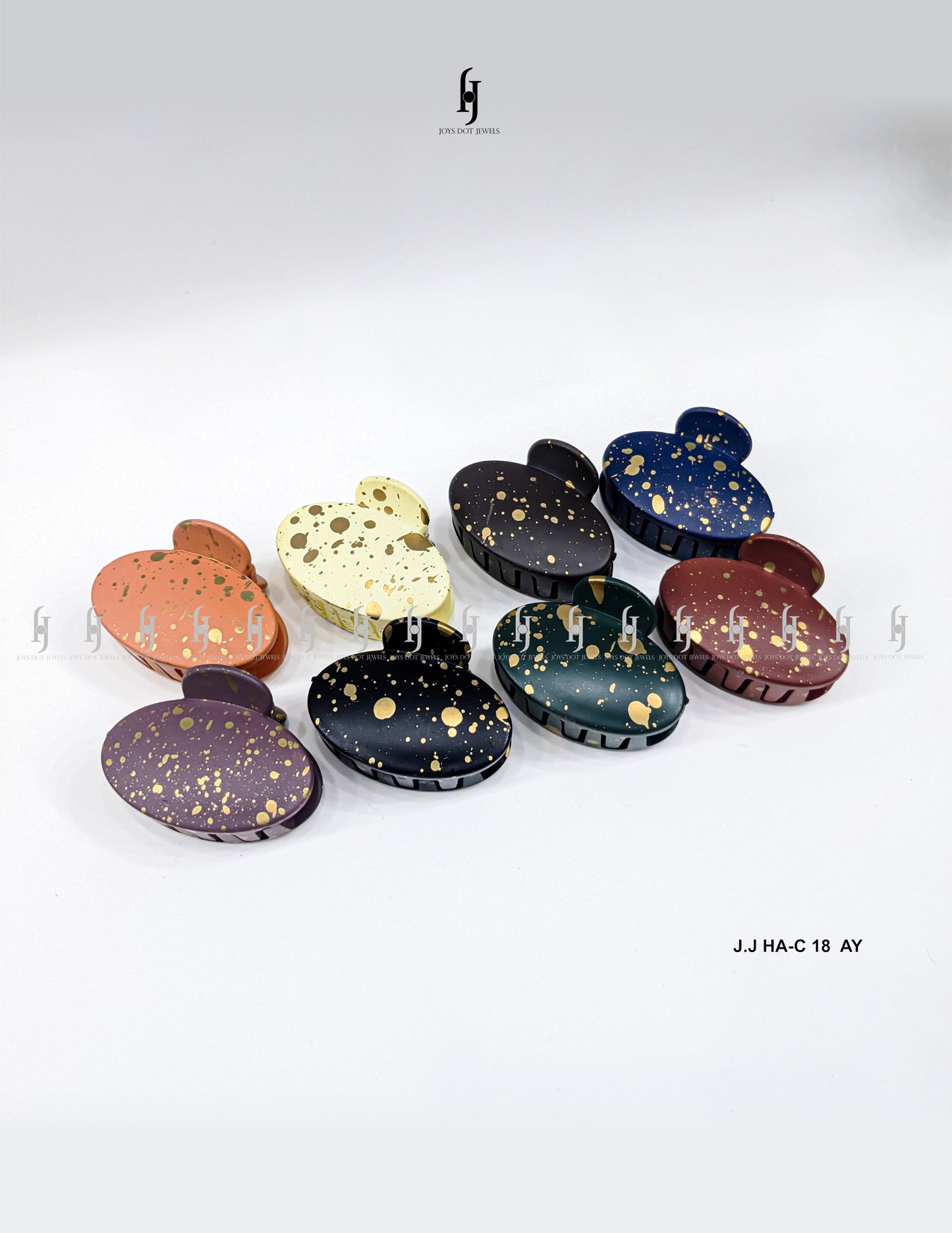 Oval Hair Claw Clip