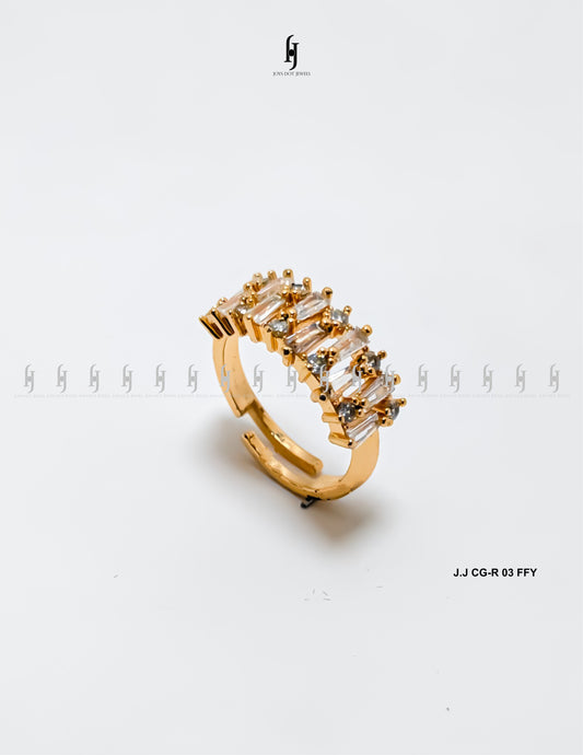 baguette-cut Zarkoon Stones Ring