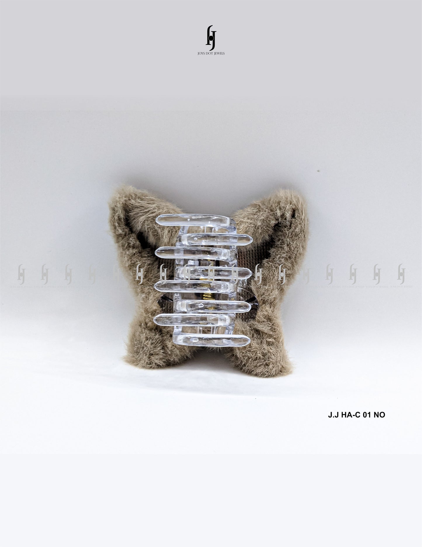 Butterfly Faux Fur claw Clip