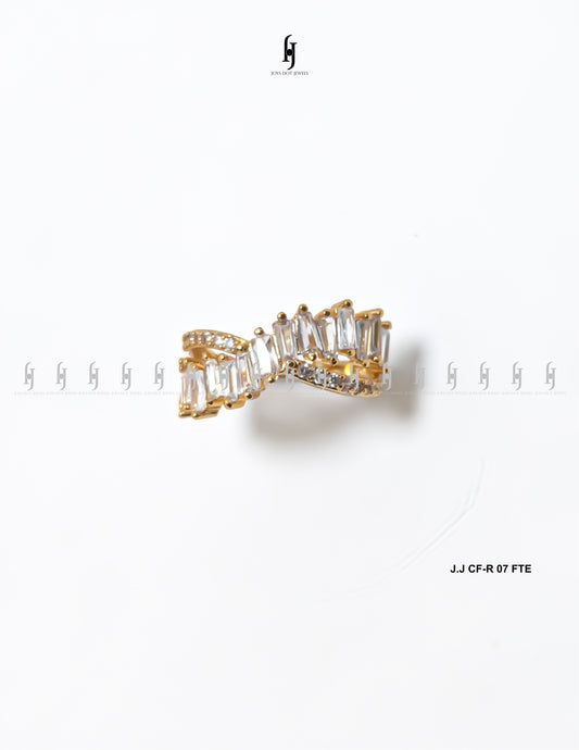 Golden Baguette Ring
