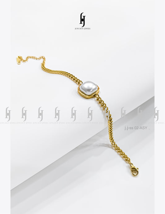Stainless Steel Square Bracelet