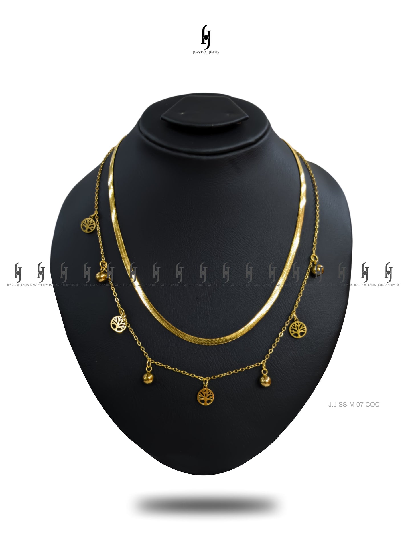 Tree of Life Double chain Pendants Necklace