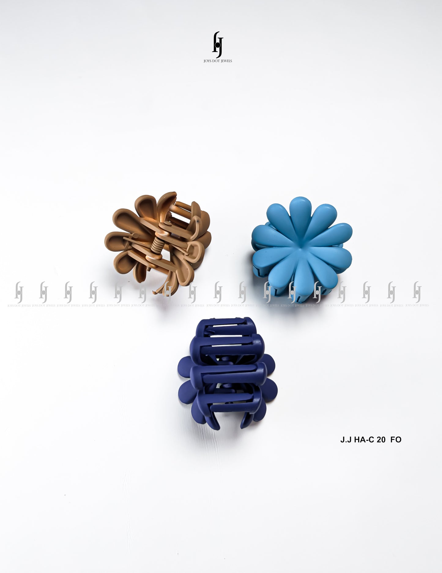 Mini Flower Hair Claw Clips
