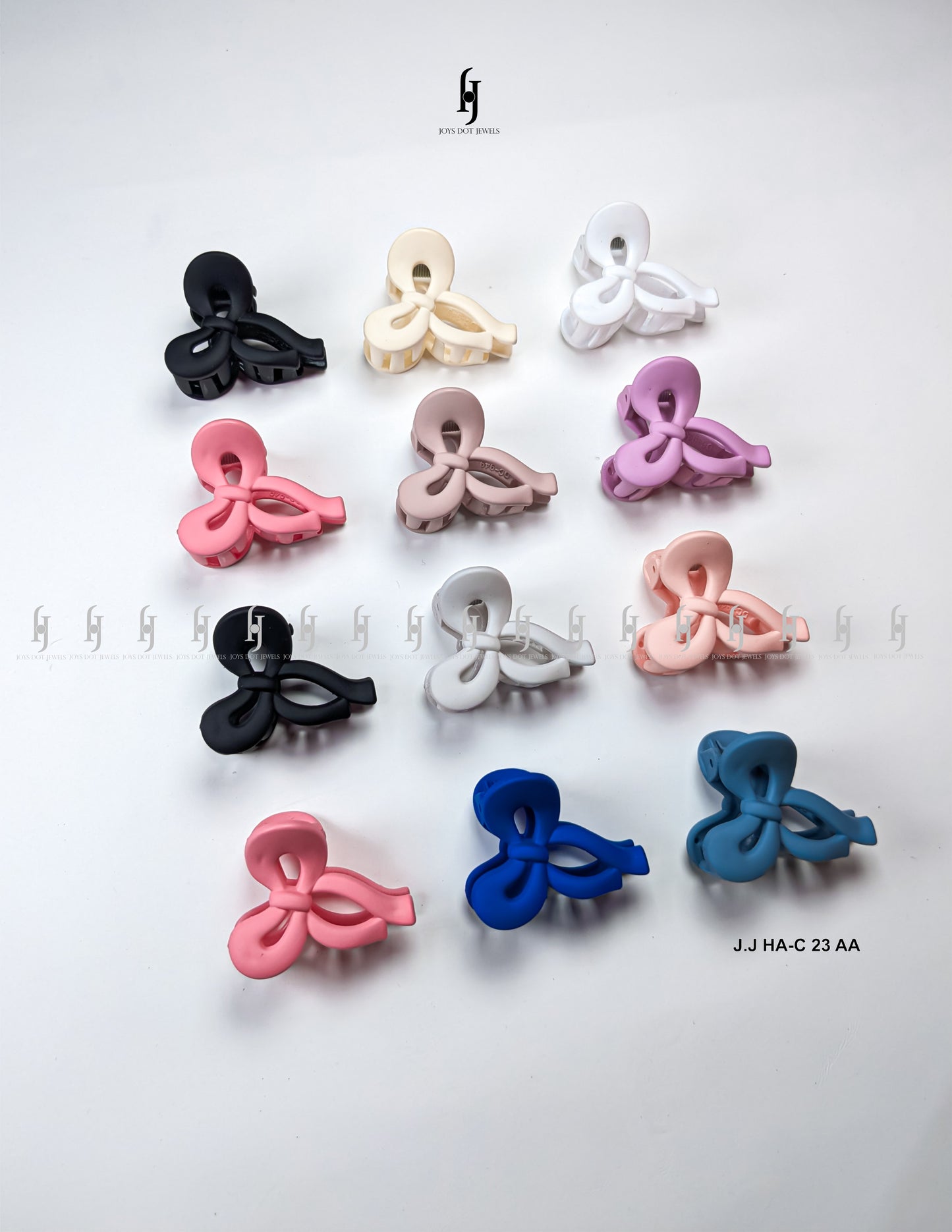 Bow Hair Claw Clips
