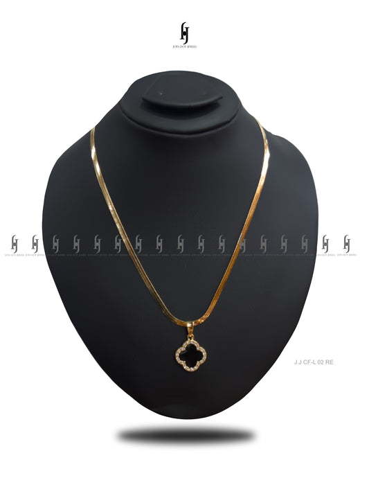 Clover Locket Necklace