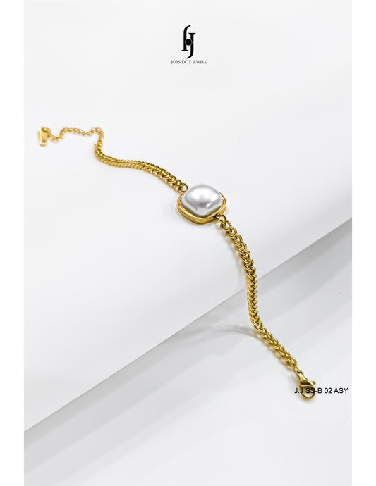 Stainless Steel Square Bracelet