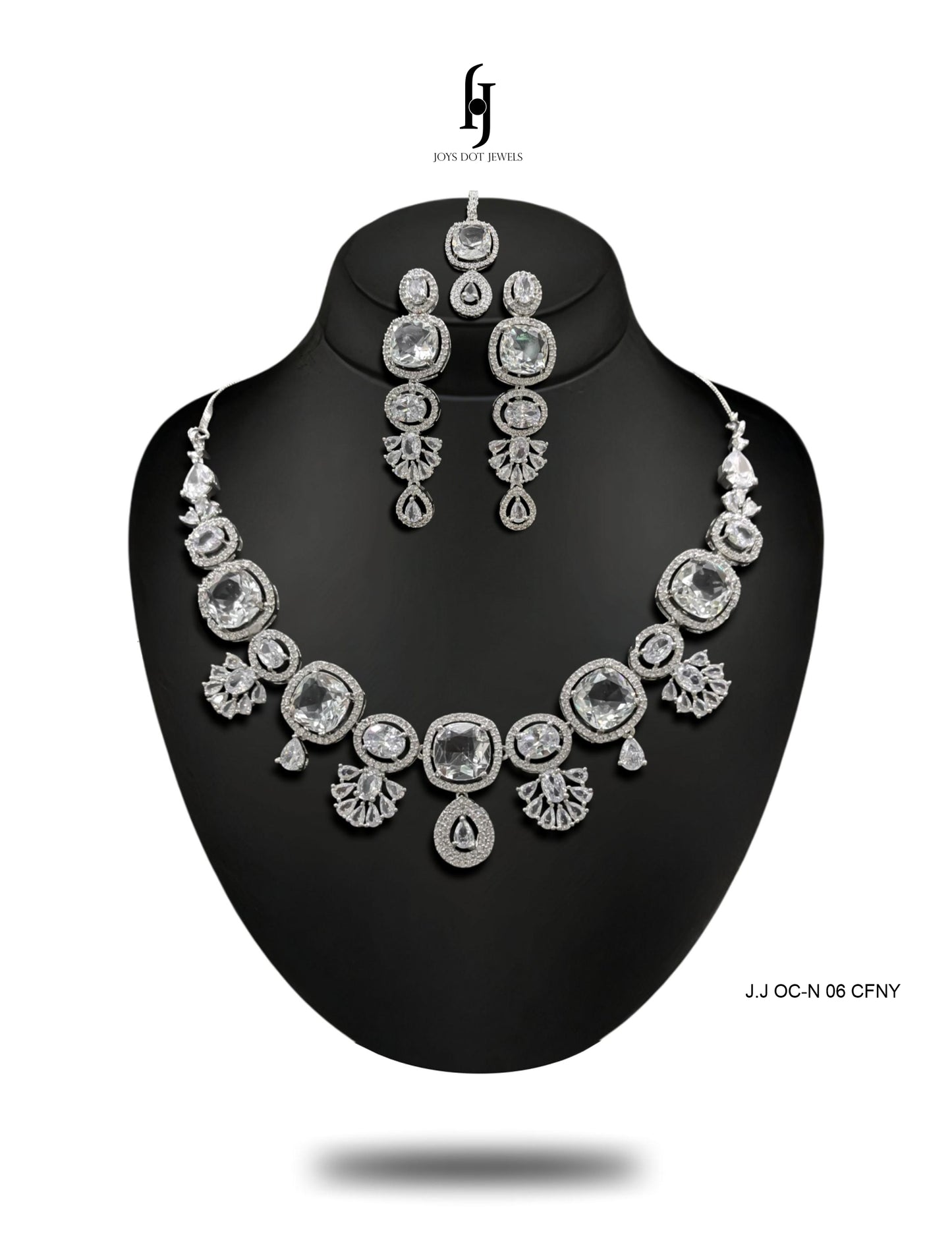 One-Carat Oval Diamond Ruby Necklace with Earrings