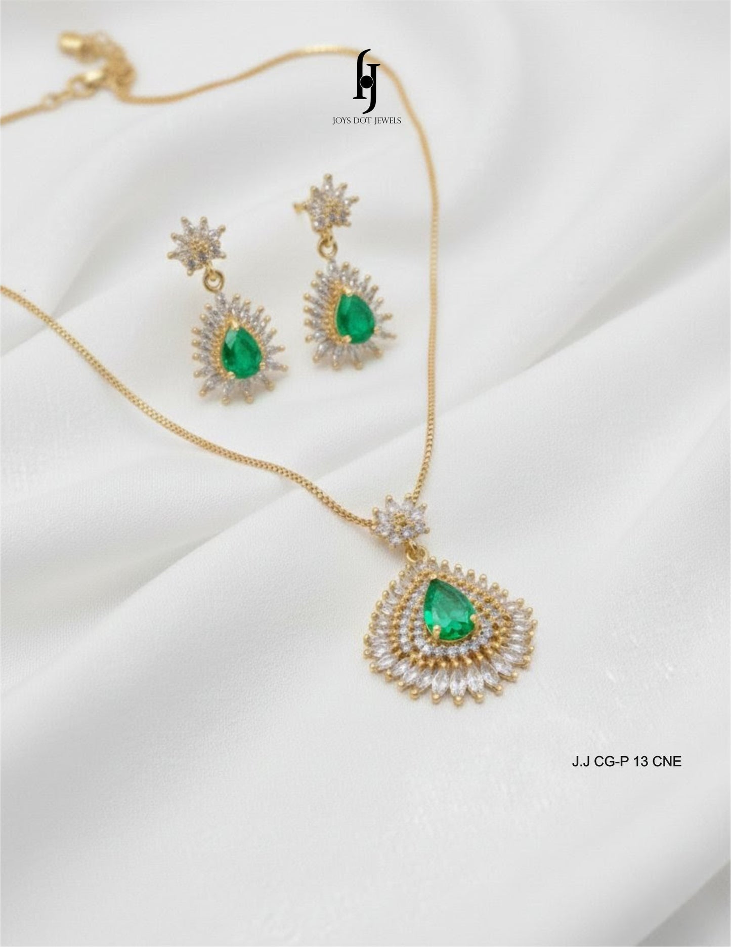 Mid Stone Locket Set