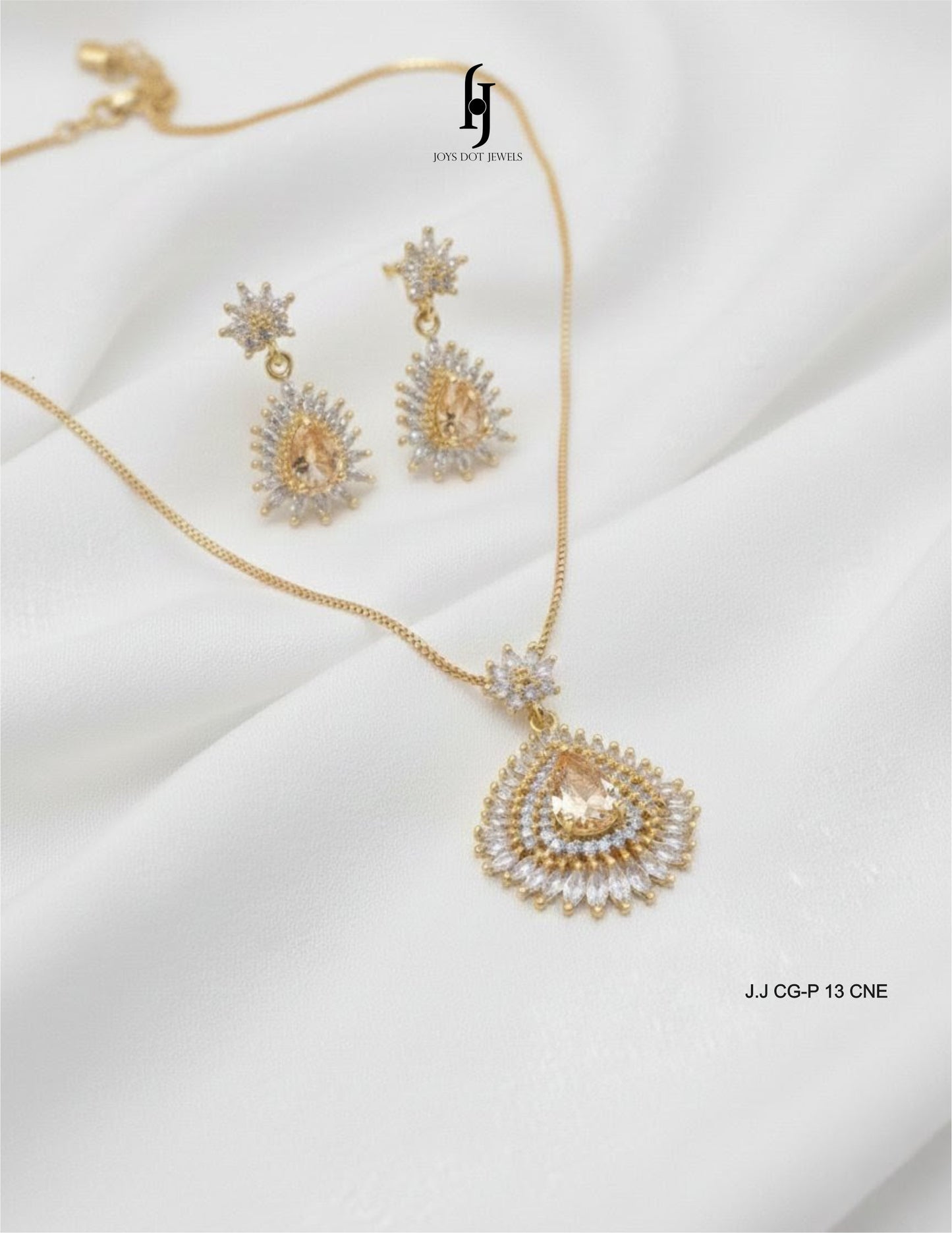 Mid Stone Locket Set