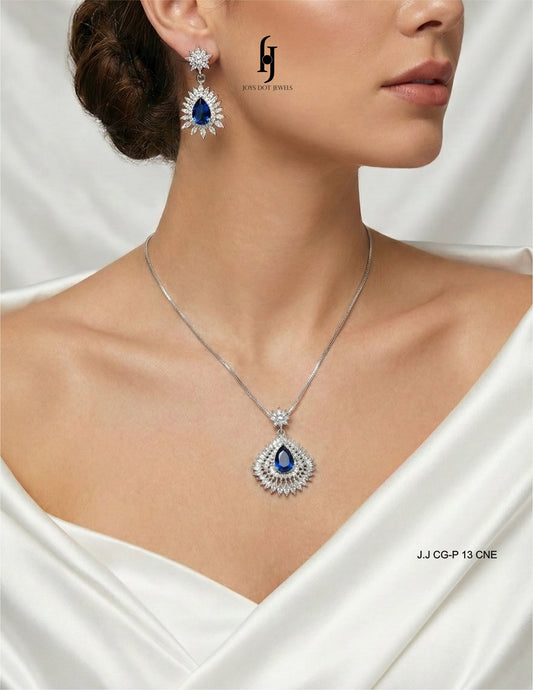 Mid Stone Locket Set