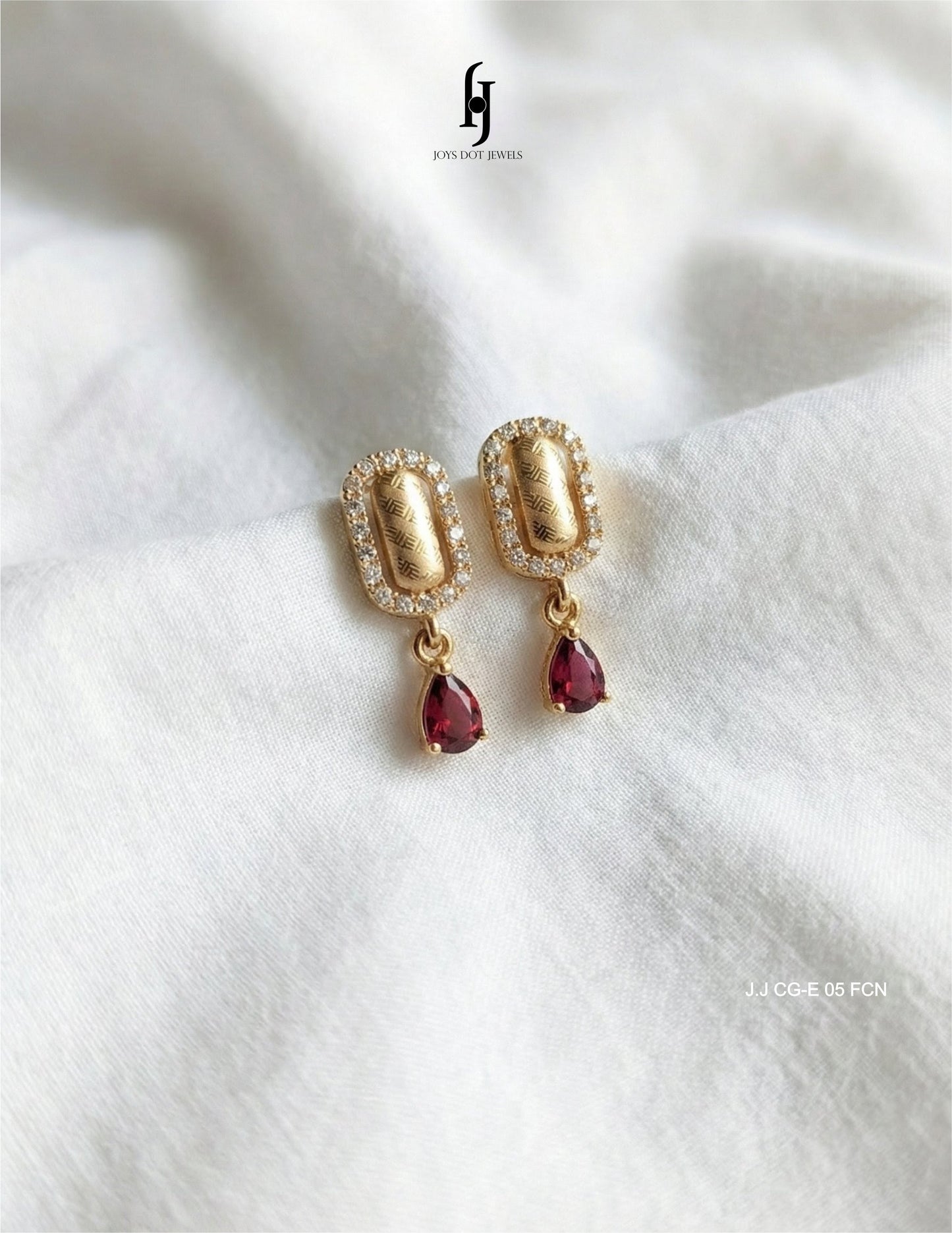 Golden Elegant Earrings