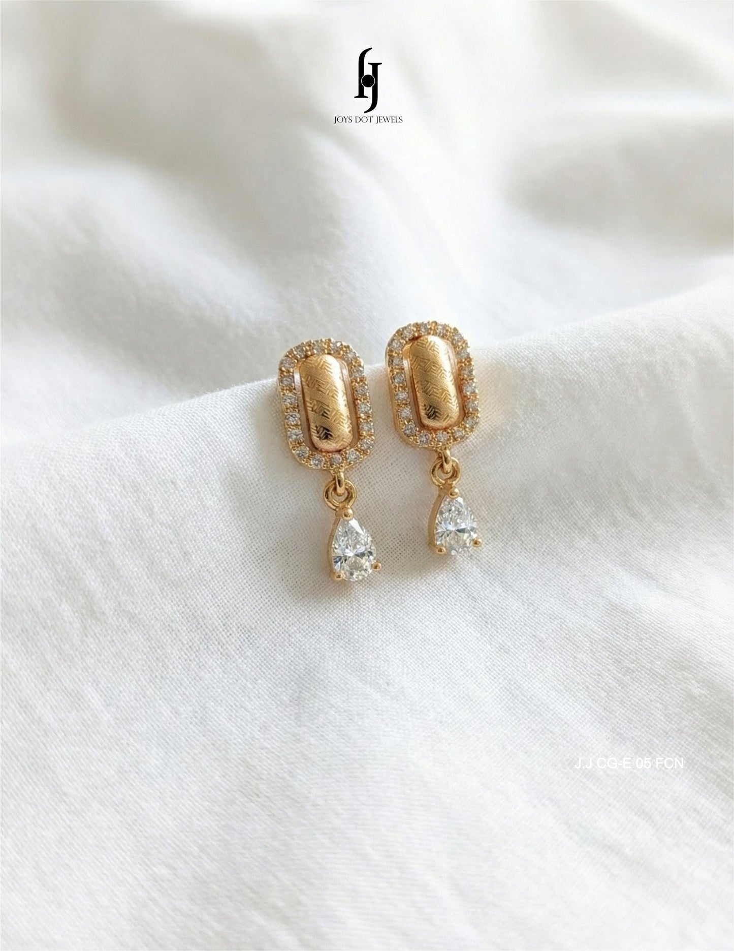 Golden Elegant Earrings