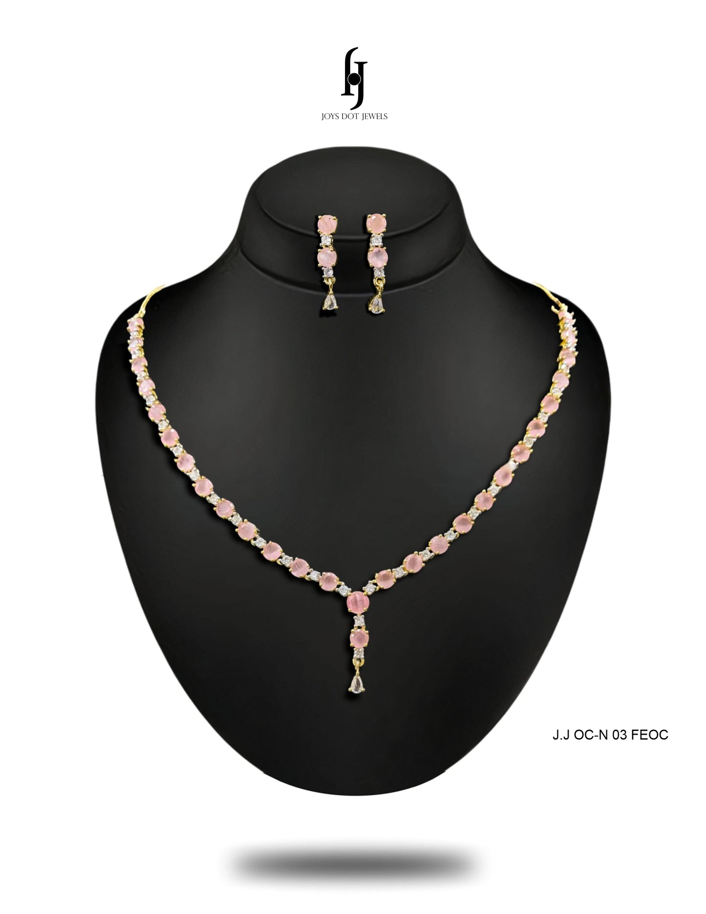 The Silver Emerald Indian Necklace Set