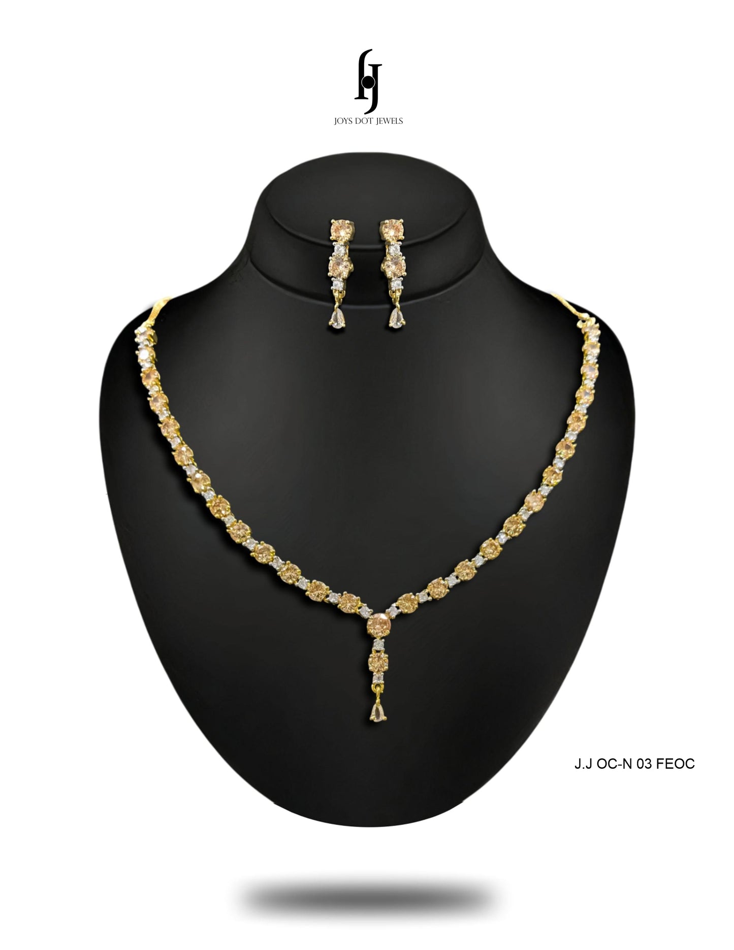 The Silver Emerald Indian Necklace Set