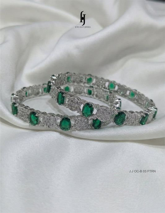 cubic zirconia bangles