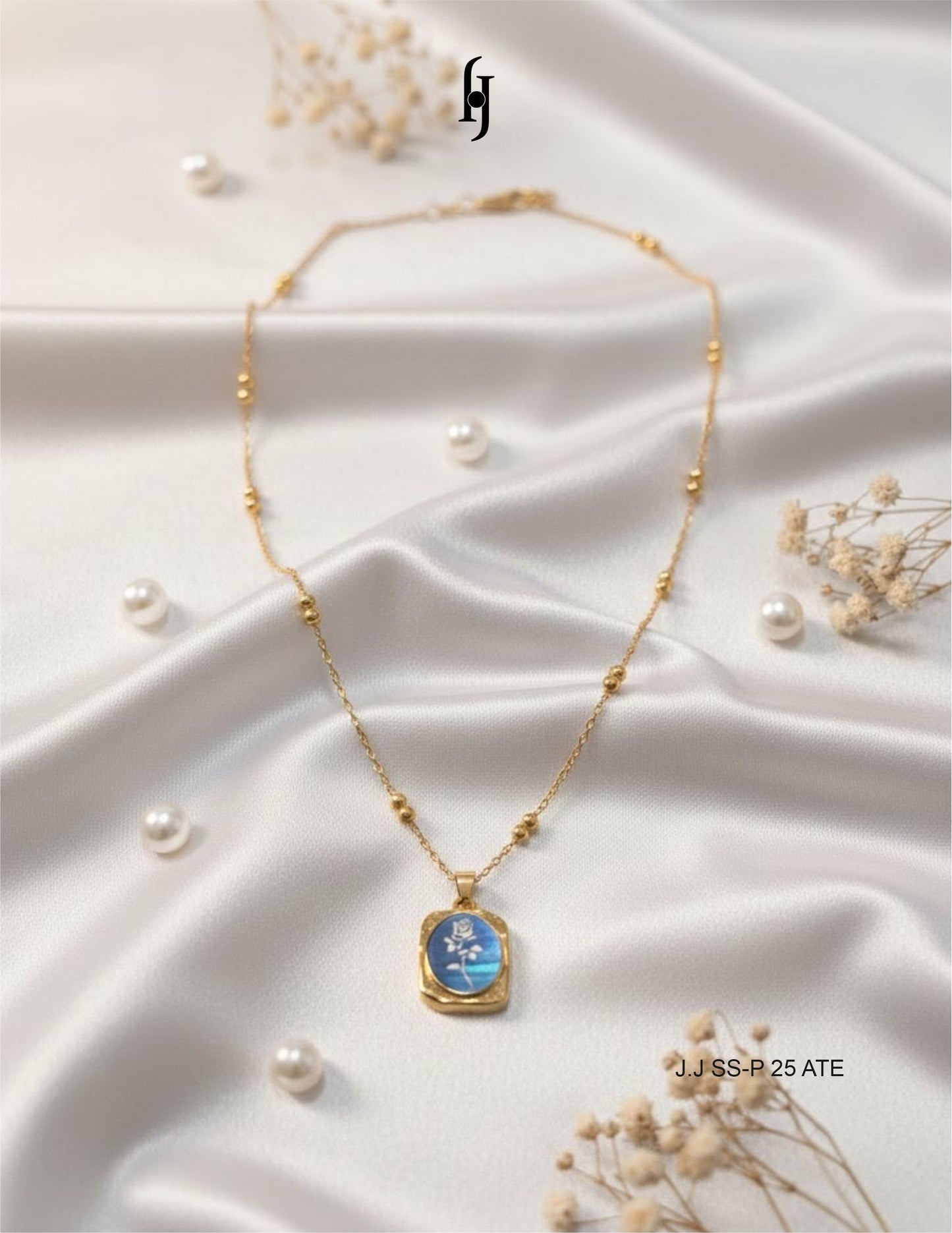 Midnight Rose Pendant