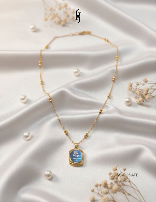 Midnight Rose Pendant