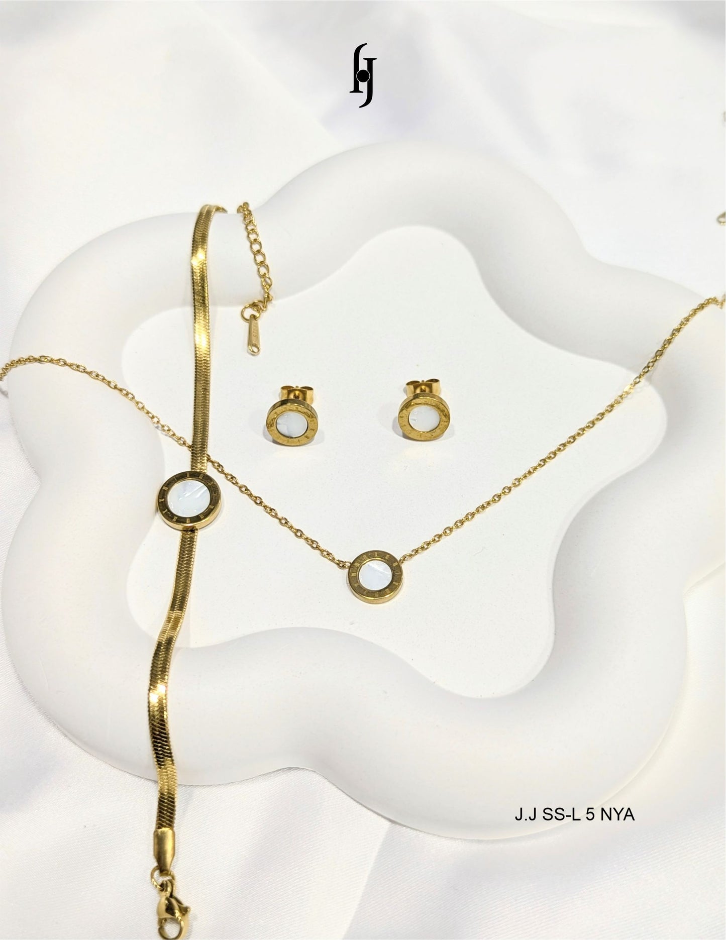 Roman Numeral Pendant Set