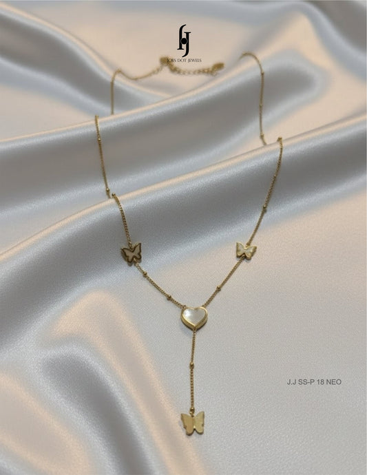 Butterfly Heart Pendant