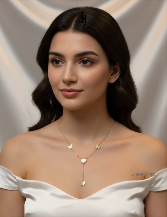 Butterfly Heart Pendant